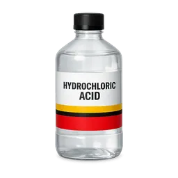 Transparent PNG of the GTA V item bottle_of_hydrochloric_acid_that_says_hydrochloric_acid_on_it