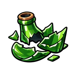 Transparent PNG of the GTA V item broken_bottle_pieces