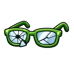 Transparent PNG of the GTA V item broken_glasses_greens
