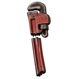 Transparent PNG of the GTA V item broken_red_heavy_wrench