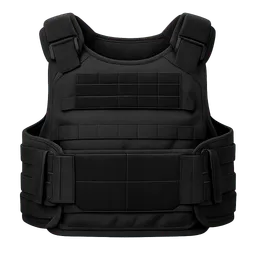 Transparent PNG of the GTA V item bulletproof_vest_in_black