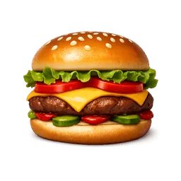 Transparent PNG of the GTA V item burger_5
