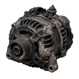 Transparent PNG of the GTA V item burnt_out_alternator