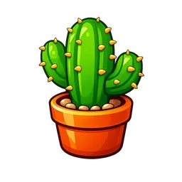 Transparent PNG of the GTA V item cactus