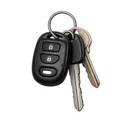 Transparent PNG of the GTA V item car_keys