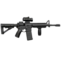 Transparent PNG of the GTA V item carbine_rifle_1