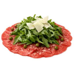Transparent PNG of the GTA V item carpaccio_an_rucola_und_parmesan