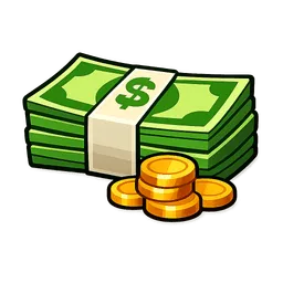 Transparent PNG of the GTA V item cash_3