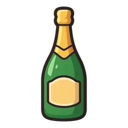 Transparent PNG of the GTA V item champagne