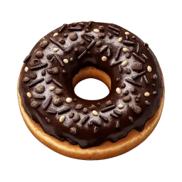 Transparent PNG of the GTA V item chocolate_donut