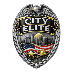 Transparent PNG of the GTA V item city_elite_badge