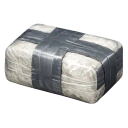 Transparent PNG of the GTA V item cocaine_packaged
