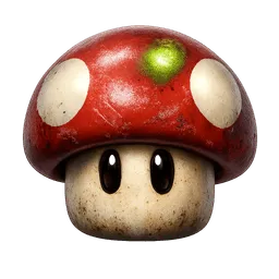 Transparent PNG of the GTA V item cogumelo_suspeito_tipo_do_super_mario
