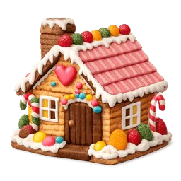 Transparent PNG of the GTA V item colourful_biscuit_house