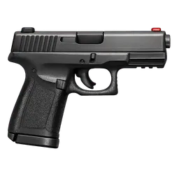 Transparent PNG of the GTA V item combat_pistol_1
