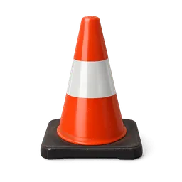 Transparent PNG of the GTA V item cone_small
