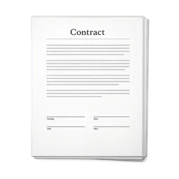 Transparent PNG of the GTA V item contract