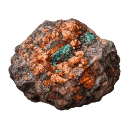 Transparent PNG of the GTA V item copper_ore_4