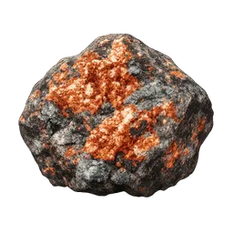 Transparent PNG of the GTA V item copper_ore_6