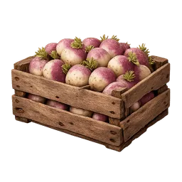 Transparent PNG of the GTA V item crateturnips