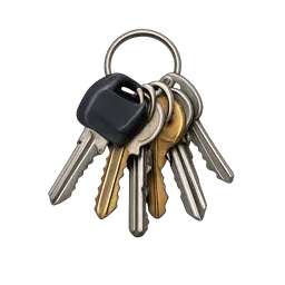 Transparent PNG of the GTA V item create_an_image_of_a_bunch_of_keys_for_me