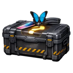 Transparent PNG of the GTA V item csgo_mystery_box_with_a_butterfly