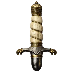 Transparent PNG of the GTA V item dagger_handle
