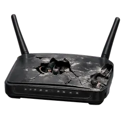 Transparent PNG of the GTA V item darkos_broken_router