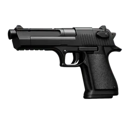 Transparent PNG of the GTA V item desert_eagle_black