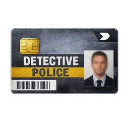 Transparent PNG of the GTA V item detective_police_keycard