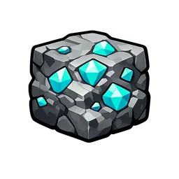 Transparent PNG of the GTA V item diamond_ore_1