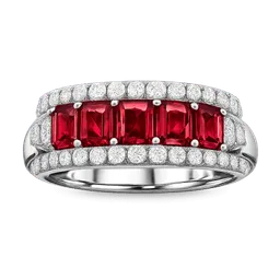 Transparent PNG of the GTA V item diamond_ring_with_red_diamonds_looking_like_from_the_front_not_from_the_top_and