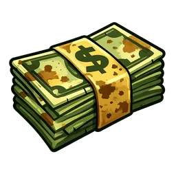 Transparent PNG of the GTA V item dirty_money
