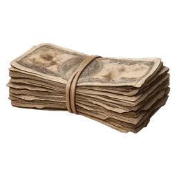 Transparent PNG of the GTA V item dirty_money_2