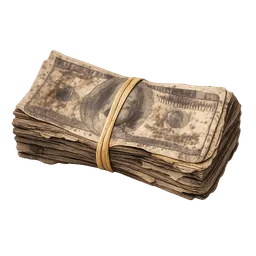 Transparent PNG of the GTA V item dirty_money_7