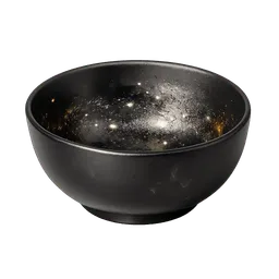 Transparent PNG of the GTA V item dirty_plain_black_bowl_matte_finish_minimalist_design_visible_food_stains_and_re