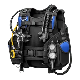 Transparent PNG of the GTA V item diving_gear_2