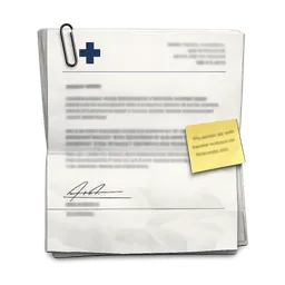 Transparent PNG of the GTA V item doctor_s_letter