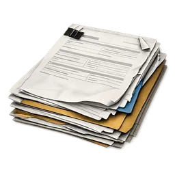 Transparent PNG of the GTA V item documents