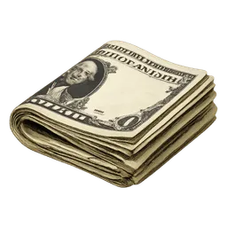 Transparent PNG of the GTA V item dollar
