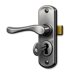 Transparent PNG of the GTA V item door_lock_open_fivem_logog
