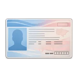 Transparent PNG of the GTA V item driver_license_1