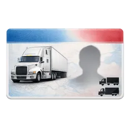 Transparent PNG of the GTA V item driver_license_for_truck