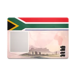 Transparent PNG of the GTA V item driver_license_with_sa_flag