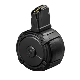 Transparent PNG of the GTA V item drum_magazine_smg