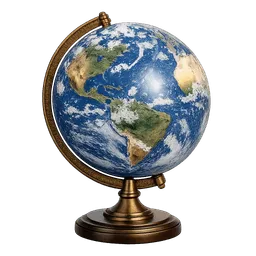 Transparent PNG of the GTA V item earth_globe