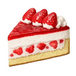 Transparent PNG of the GTA V item ein_st_ck_erdbeer_sahne_kuchen