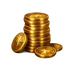 Transparent PNG of the GTA V item ein_stapel_goldenermuenzen_mit_cooler_hintergrund_grafik_fuer_eine_besondere_ing