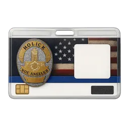 Transparent PNG of the GTA V item eine_police_keycrad_f_r_los_angeles