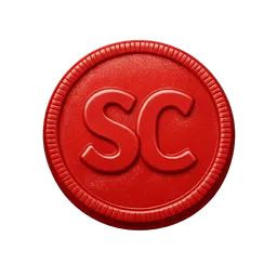 Transparent PNG of the GTA V item eine_rote_plastikmuenze_mit_der_gravur_sc